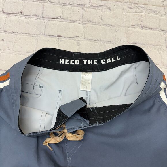 Howler Brothers Men Swimwear Swim Trunks Board Shorts Size 32 Gray D004 -9 - Picture 11 of 16